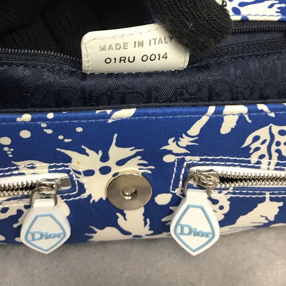 CHRISTIAN DIOR CROSSBODY SLING HIBISCUS BAG obo - Picture 6 of 8